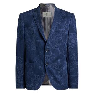 Etro Blue Jackets - Suit & Dinner Jackets Men